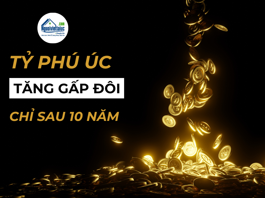 Số lượng tỷ phú tại Úc tăng hơn gấp đôi trong một thập kỷ