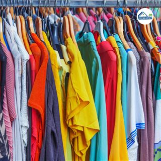 Sang nhượng tủ kệ, hàng hóa, quần áo tại shop