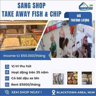 Sang lại shop take away fish & chip gần Blacktown, NSW